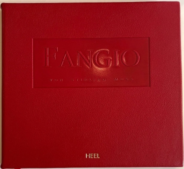 Moss "Fangio" 1991 Fangio-Racingdriver-Biography limited leatheredition signed by Fangio and Moss (3099)